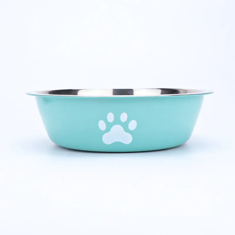 Large Stainless Steel Anti-Tip Dog Bowl