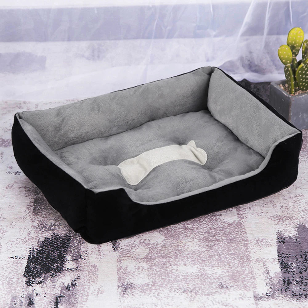 Warm Fleece Pet Bed for Dogs