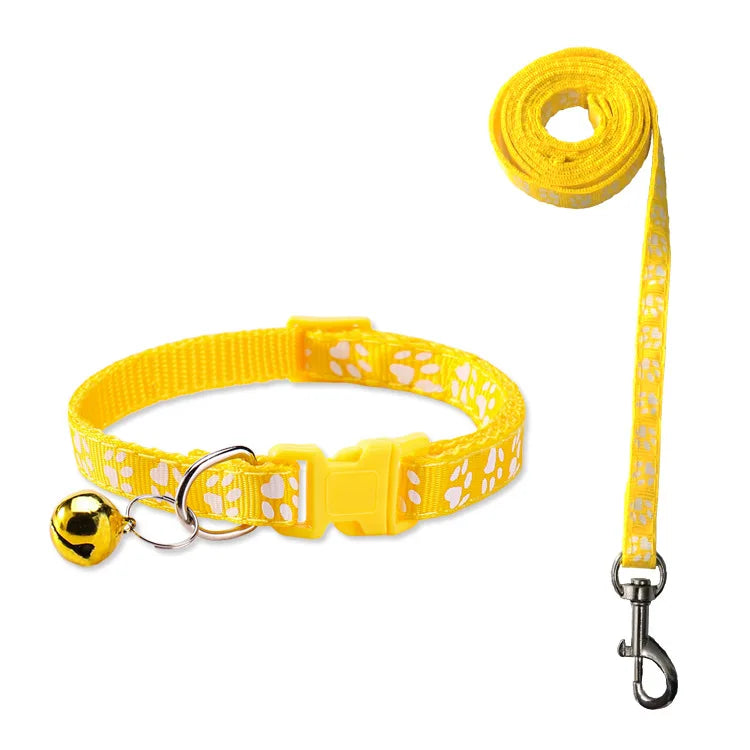 Bell Collar & Leash Set for Cats