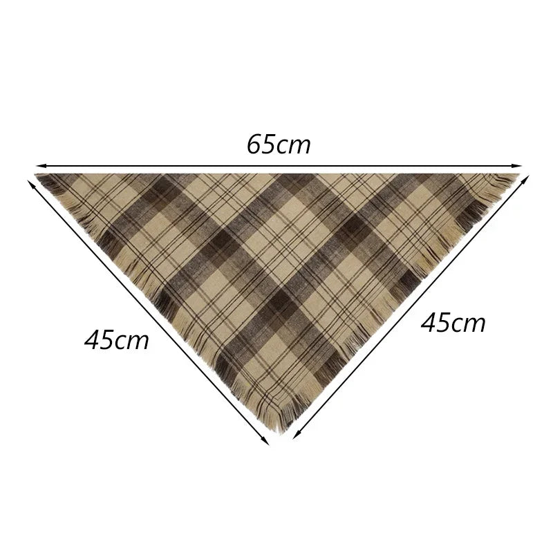 Tassel Dog Bandana for Medium & Large Dogs