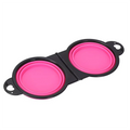 Collapsible Pet Double Travel Bowls