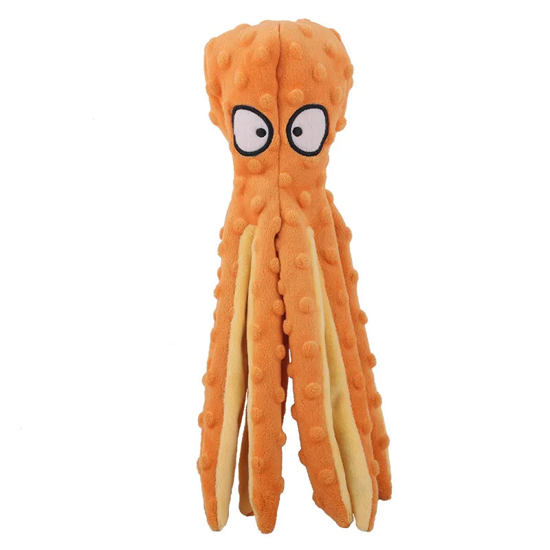 Plush Dinosaur Chew Toy for Dogs & Cats