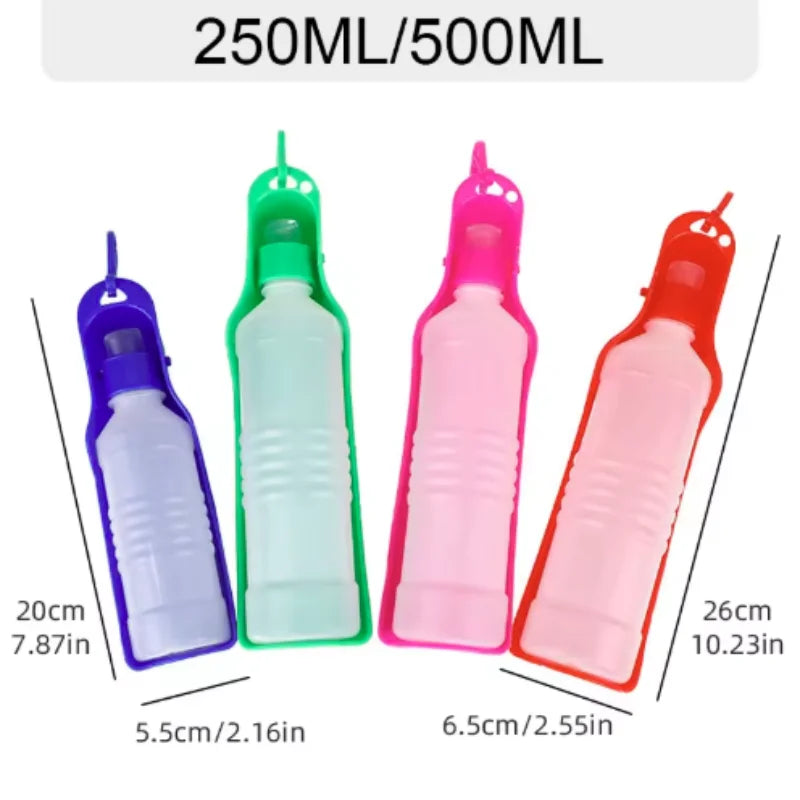 Travel Pet Water Bottle & Feeding Cup