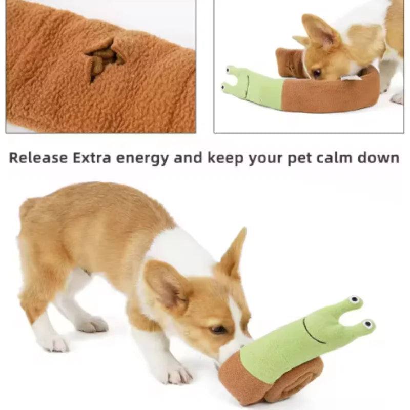 Snail Sniff & Puzzle Mat for Dogs & Cats