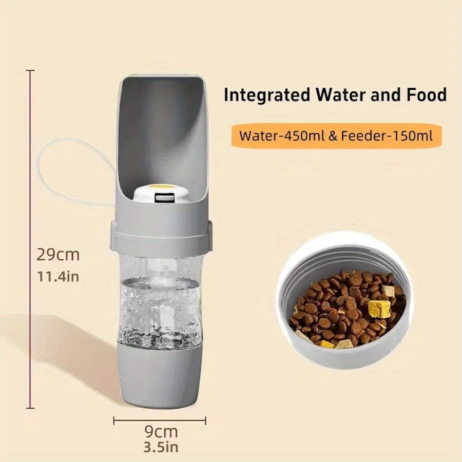 Portable Dog Water Bottle for Outdoor Use