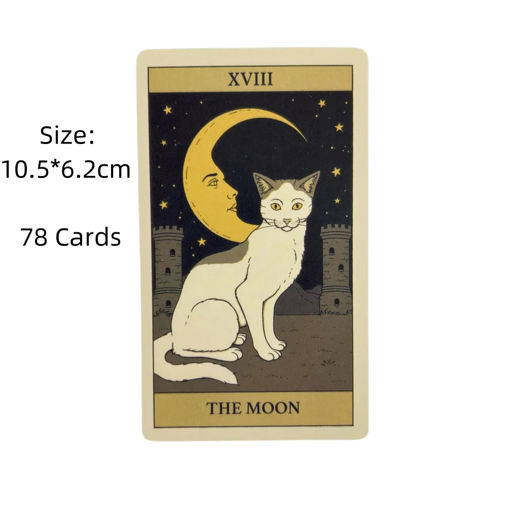 Cats Rule Earth Tarot Card Deck (78 Cards)