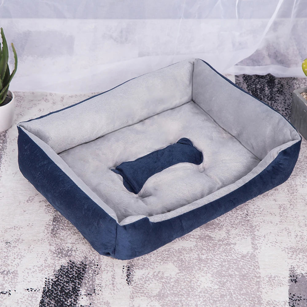 Warm Fleece Pet Bed for Dogs
