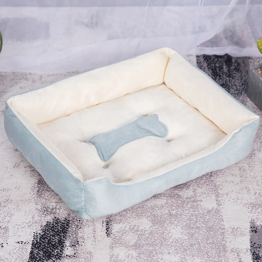 Warm Fleece Pet Bed for Dogs