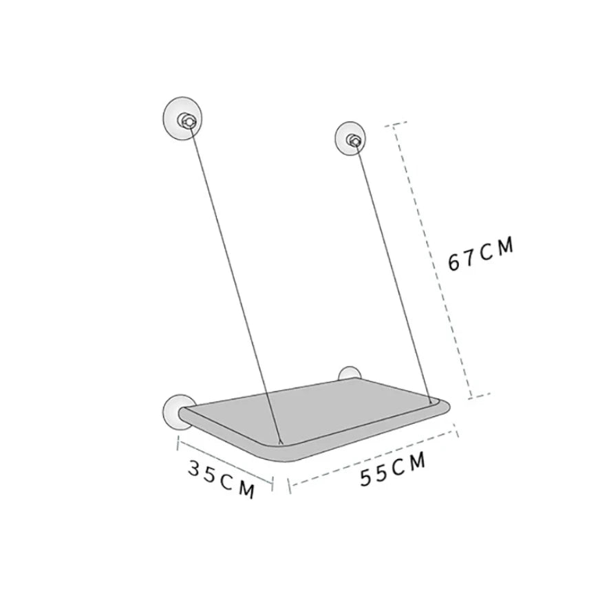 44LB Hanging Cat Window Hammock Bed
