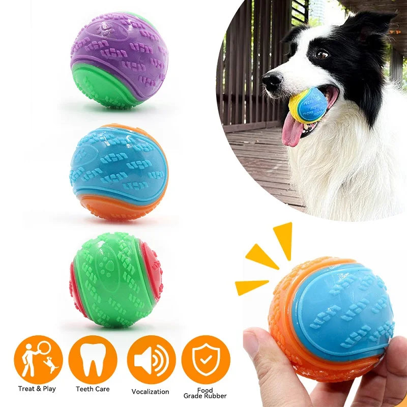 Squeaky TPR Dog Ball Toy