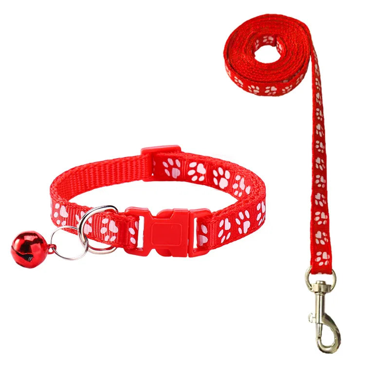 Bell Collar & Leash Set for Cats
