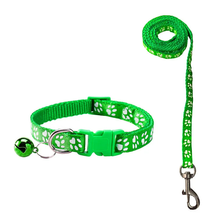 Bell Collar & Leash Set for Cats