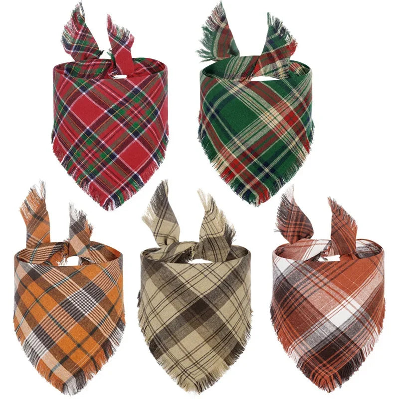 Tassel Dog Bandana for Medium & Large Dogs