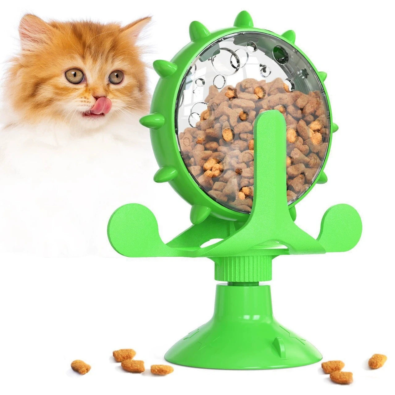 Interactive Automatic Food Dispenser Toy