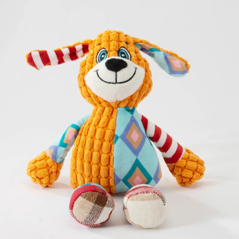 Interactive Squeaky Puzzle Chew Toy for Dogs & Cats