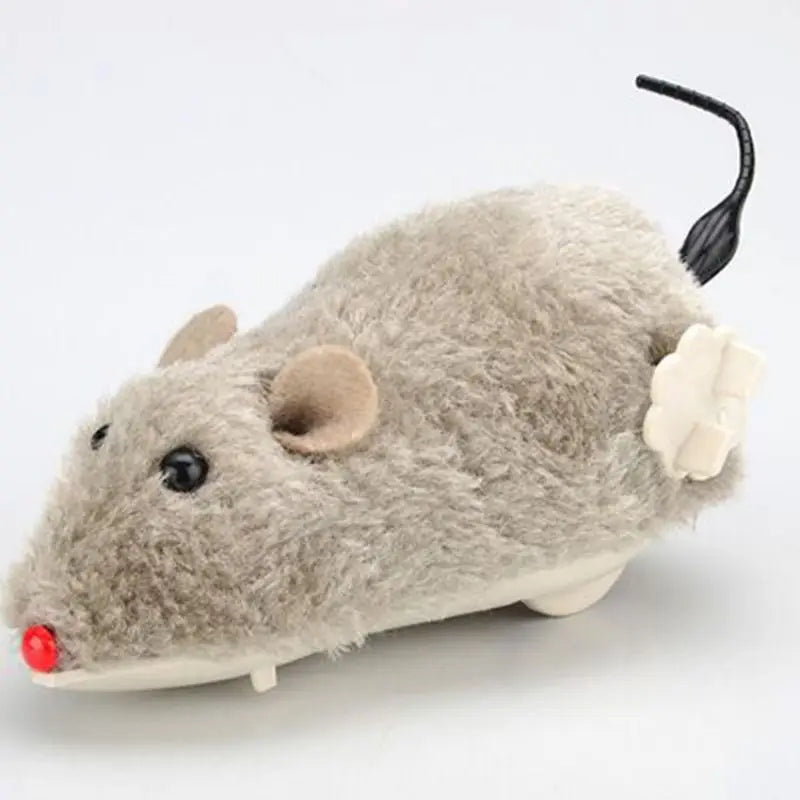 Lifelike Plush Mouse Toy for Cats & Dogs