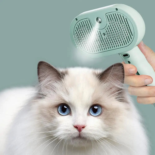 3-in-1 Steam Pet Grooming Brush