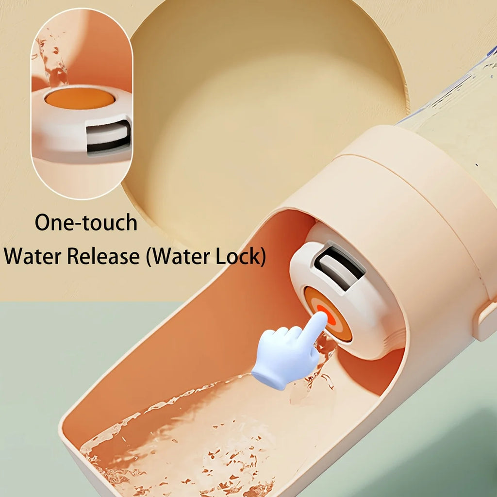 Portable Dog Water Bottle for Outdoor Use