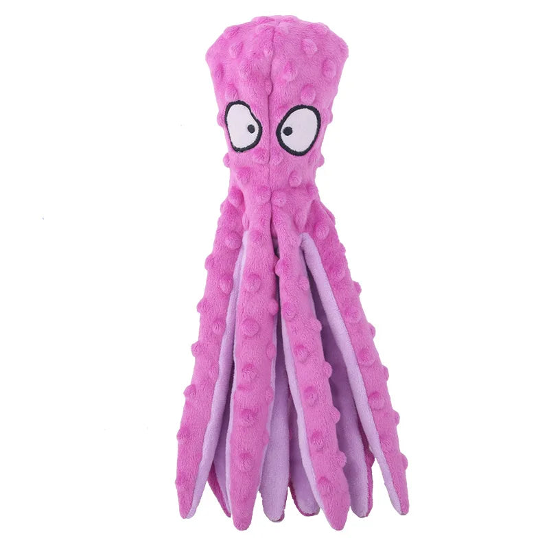 Plush Dinosaur Chew Toy for Dogs & Cats