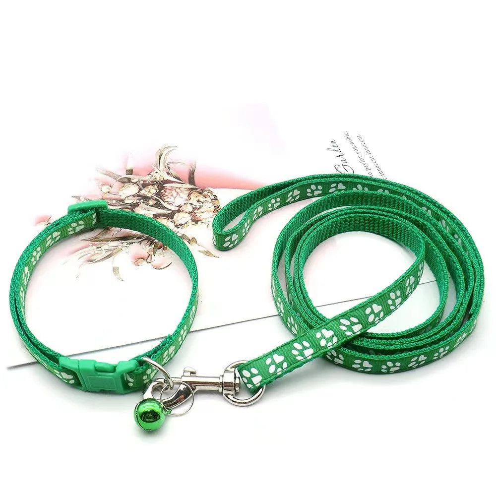 Bell Collar & Leash Set for Cats