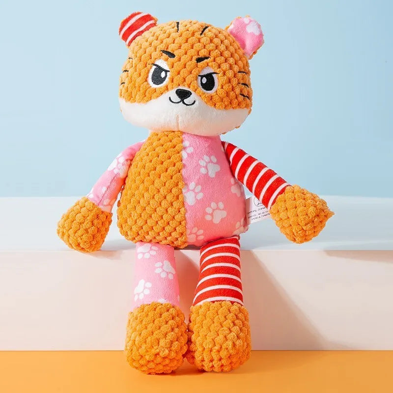 Interactive Squeaky Puzzle Chew Toy for Dogs & Cats