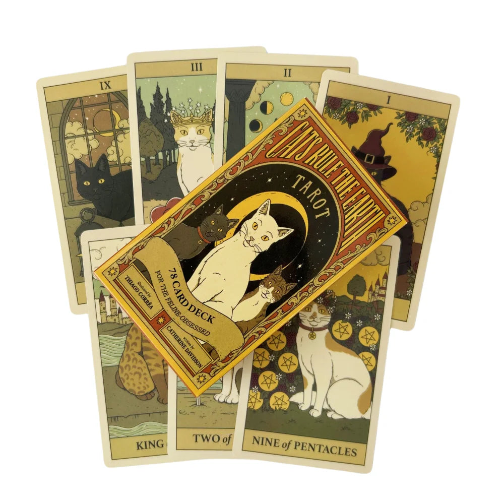 Cats Rule Earth Tarot Card Deck (78 Cards)