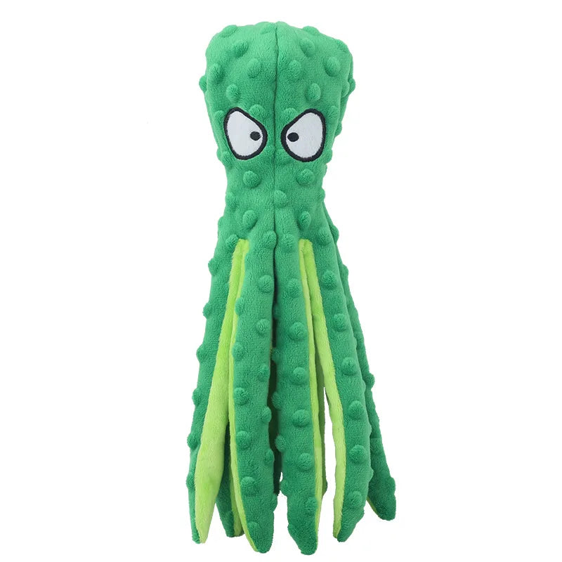 Plush Dinosaur Chew Toy for Dogs & Cats