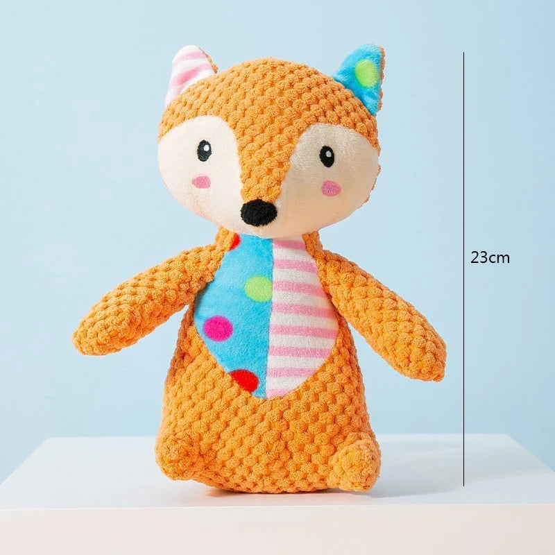 Interactive Squeaky Puzzle Chew Toy for Dogs & Cats