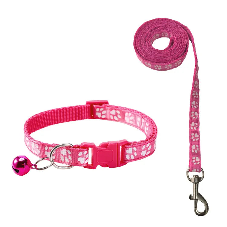 Bell Collar & Leash Set for Cats
