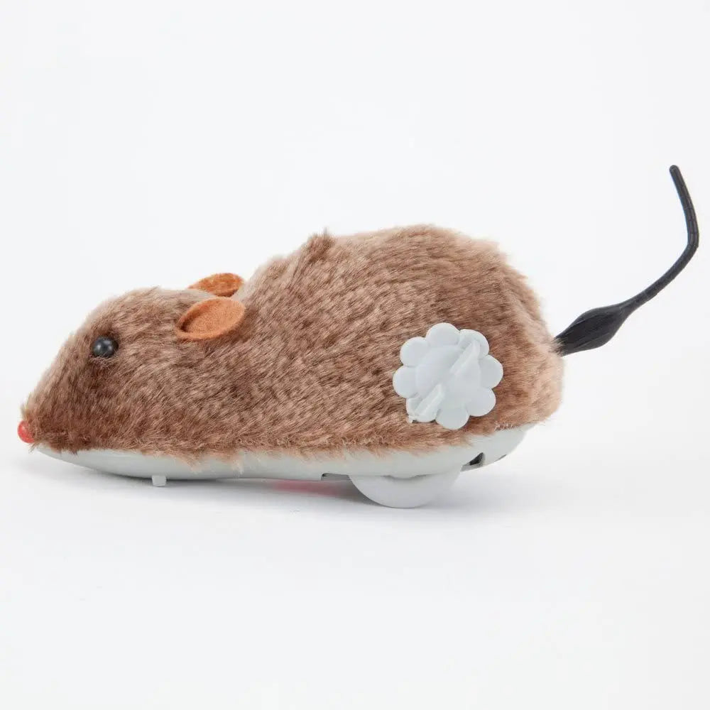 Lifelike Plush Mouse Toy for Cats & Dogs