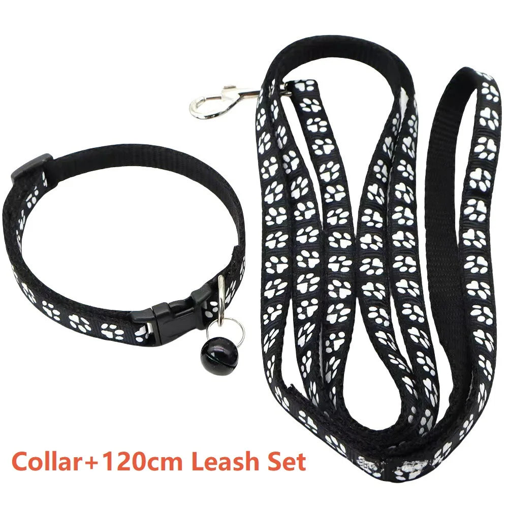 Bell Collar & Leash Set for Cats