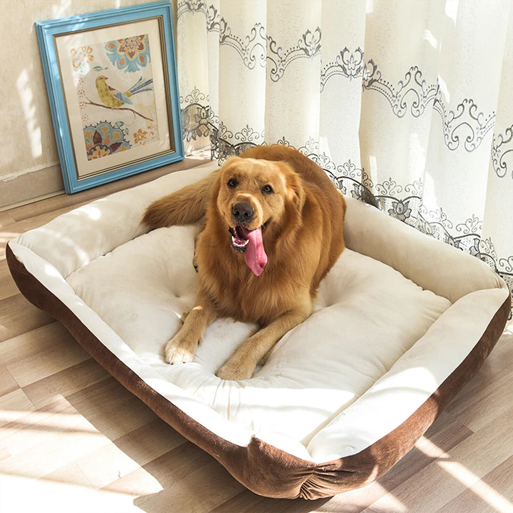 Warm Fleece Pet Bed for Dogs