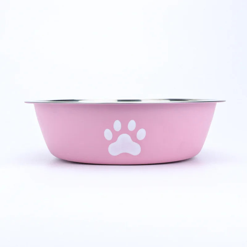 Large Stainless Steel Anti-Tip Dog Bowl